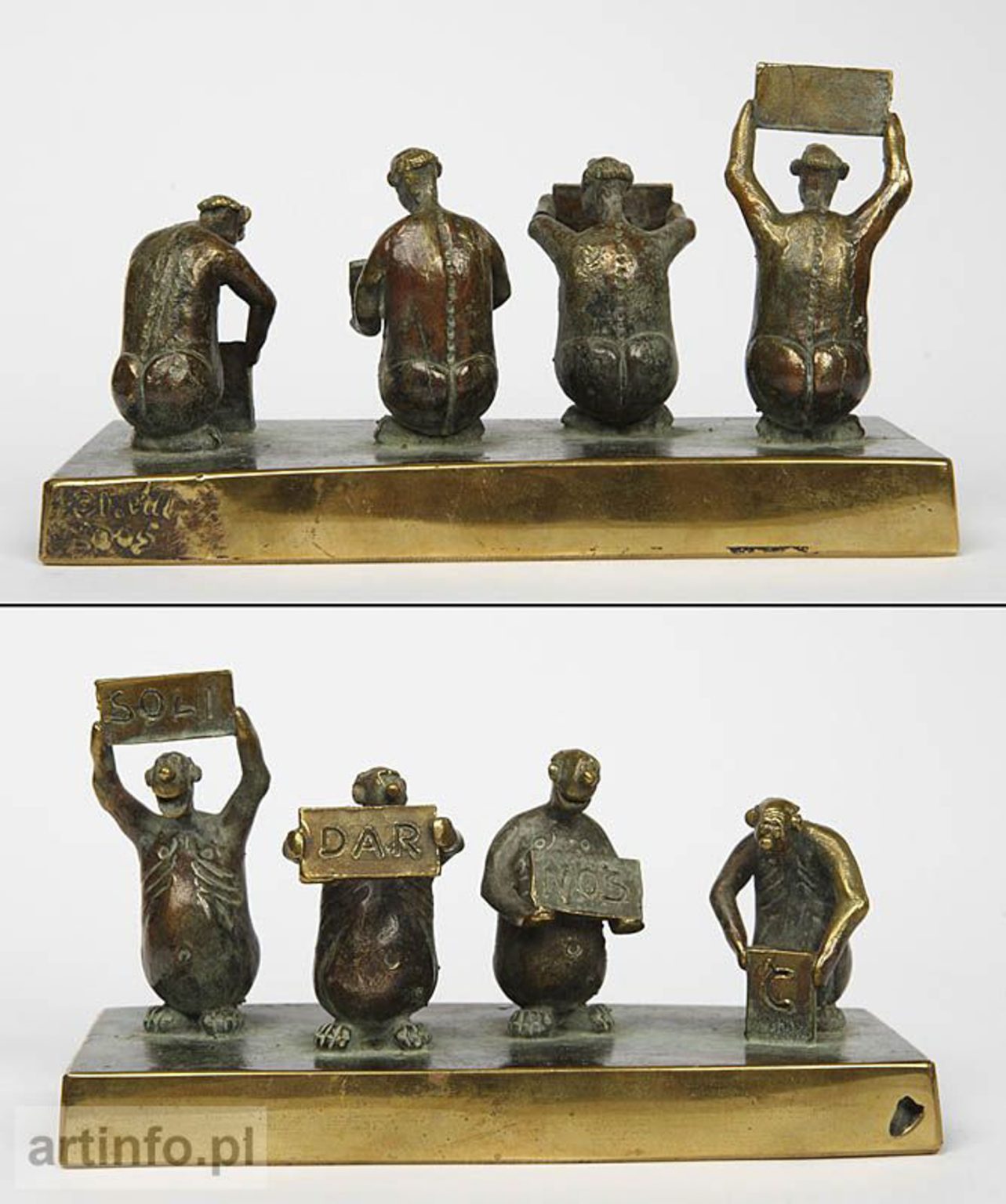 J.Łęcki, mała forma rzeźbiarska