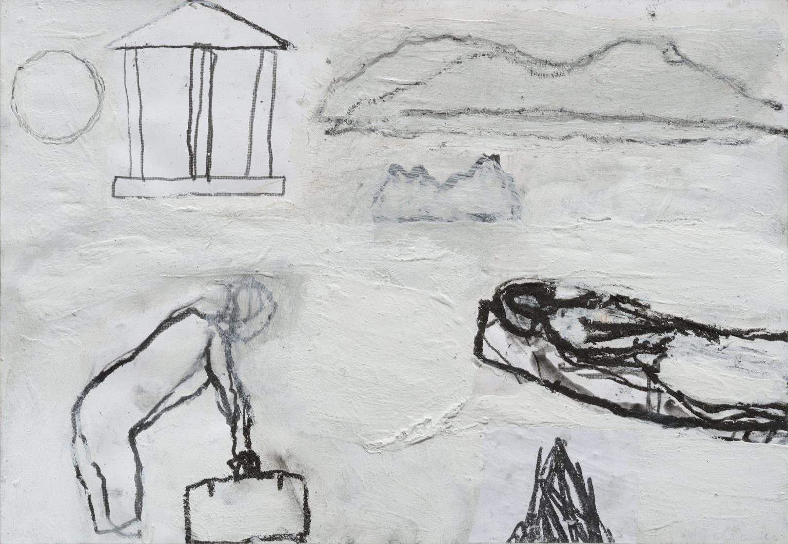 Wczasy, rysunek. 1997 rok