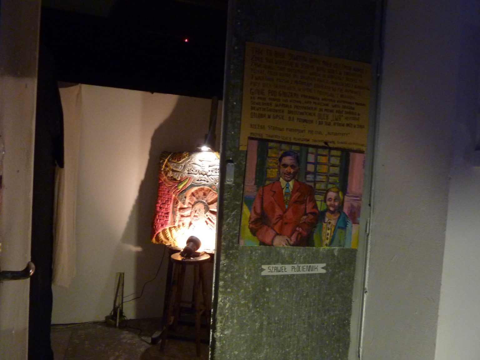 Otwarta Pracownia Rzeźby, prof. J.Łęcki as. dr P.Szulkowski, prace studentów z różnych lat