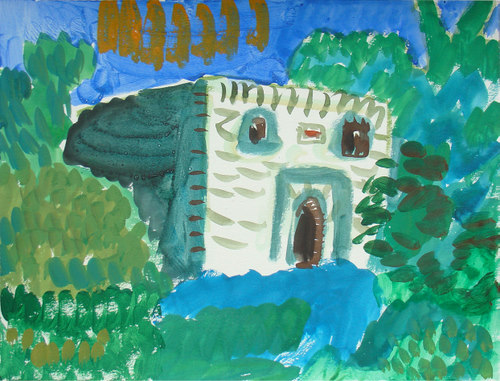 Okopy św. Trójcy, akwarela 2002 rok